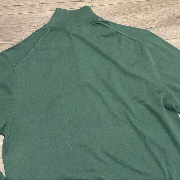 Nautica Men’s Navtech Classic Fit Quarter Zip Sweater Green Sz XXL NWT - Picture 8 of 9